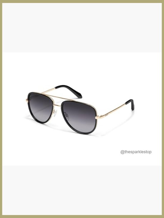 Unisex Aviator Sunglasses with Polarized Smoke Lenses and UV Protection